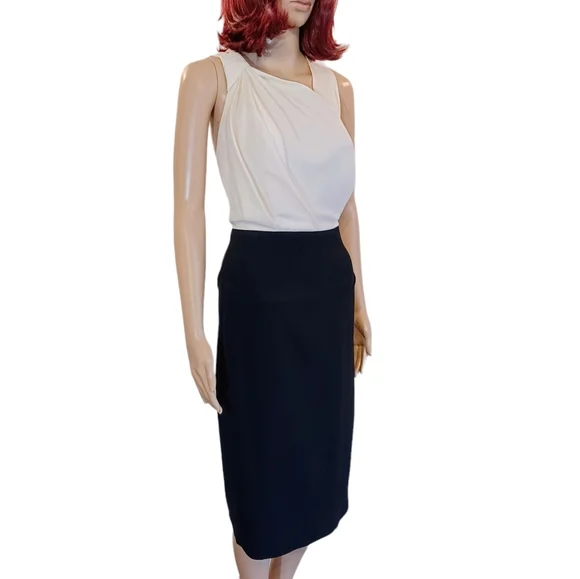 LK Bennett Black Ribbon Dress Size 10 - Picture 3 of 12